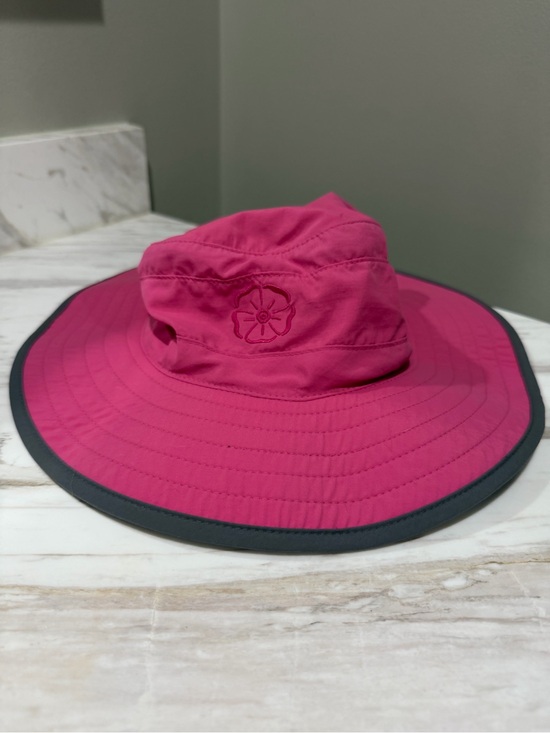 Outdoor Research Accessories - Outdoor Research Solar Roller Sun Hat Women Medium Pink Nylon Bucket UPF Hiking